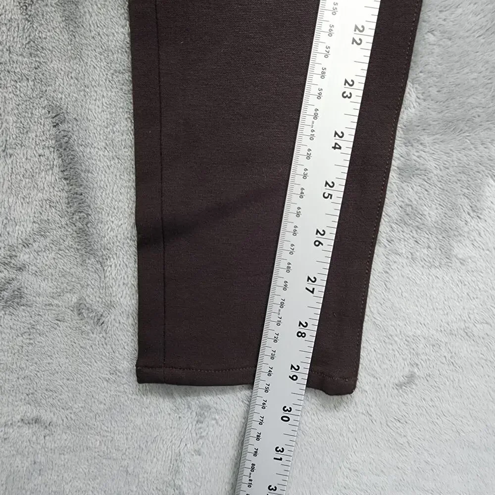 7 For All Mankind 7FAM Jeans Womens 26 Dark Brown Gwenevere Ankle Skinny Stretch - Picture 10 of 12
